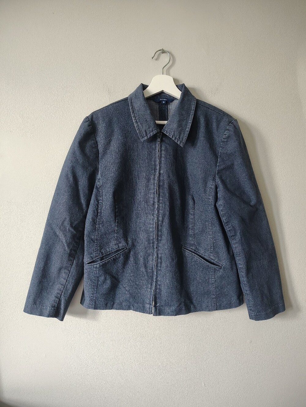 Blue Denim Medium Wash Lightweight Jean Jacket